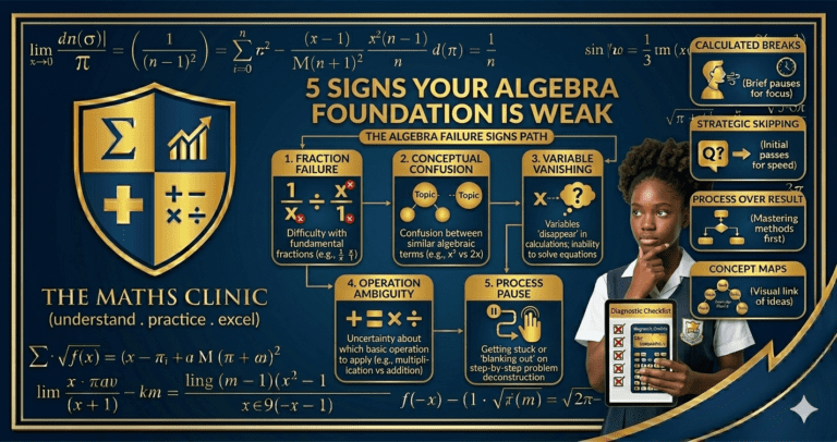 5 Signs Your Algebra Foundation Is Weak.