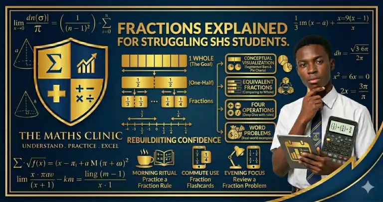 Fractions Explained for Struggling SHS Students.