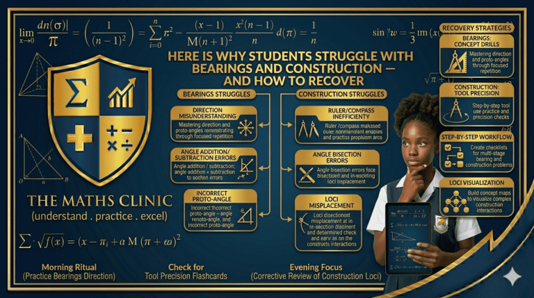 Here Is Why Students Struggle with Bearings and Construction — and How to Recover.