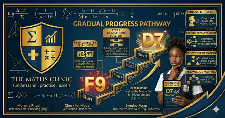 How Improving from F9 to D7 Changes Mathematics Confidence