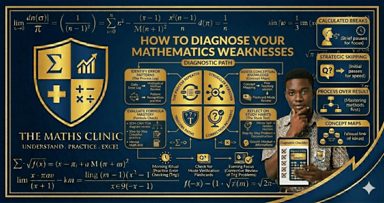 How to Diagnose Your Mathematics Weaknesses