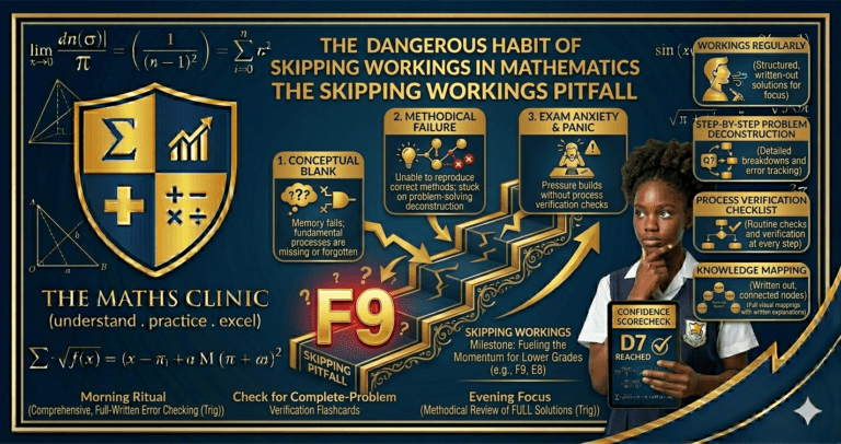 The Dangerous Habit of Skipping Workings in Mathematics.