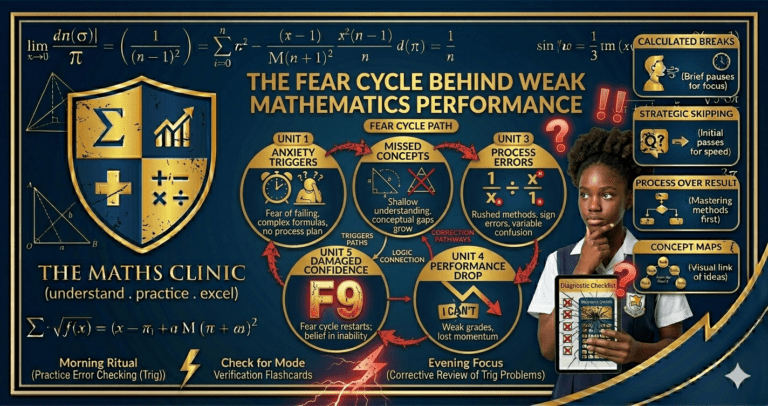 The Fear Cycle Behind Weak Mathematics Performance.