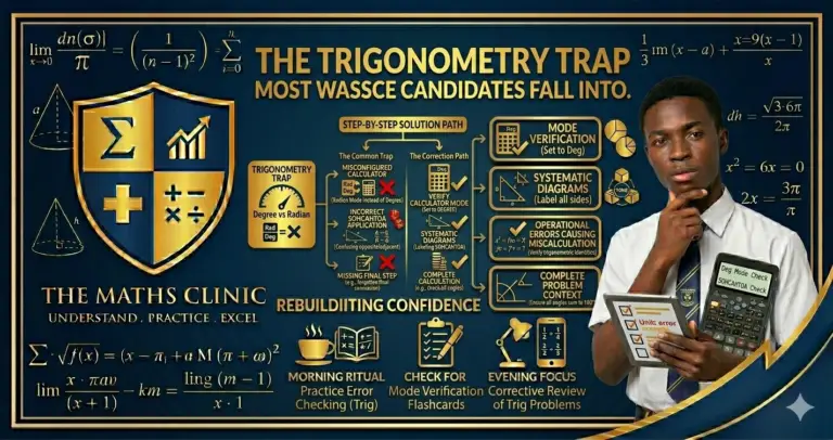 The Trigonometry Trap Most WASSCE Candidates Fall Into.