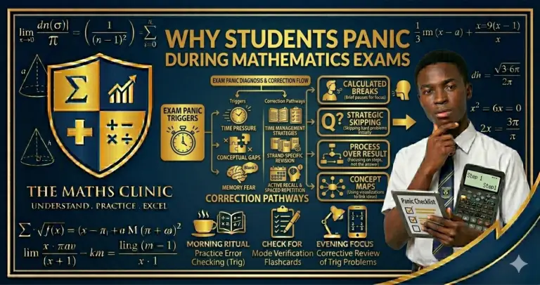 Why Students Panic During Mathematics Exams.