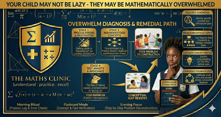 Your Child May Not Be Lazy — They May Be Mathematically Overwhelmed